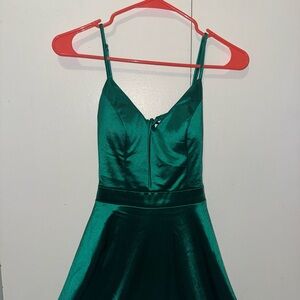 City Studio Teal Dress